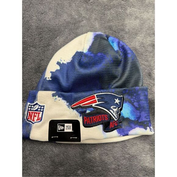 NWT New England Patriots blue and white beanie #NFL #Patriots - Picture 1 of 3